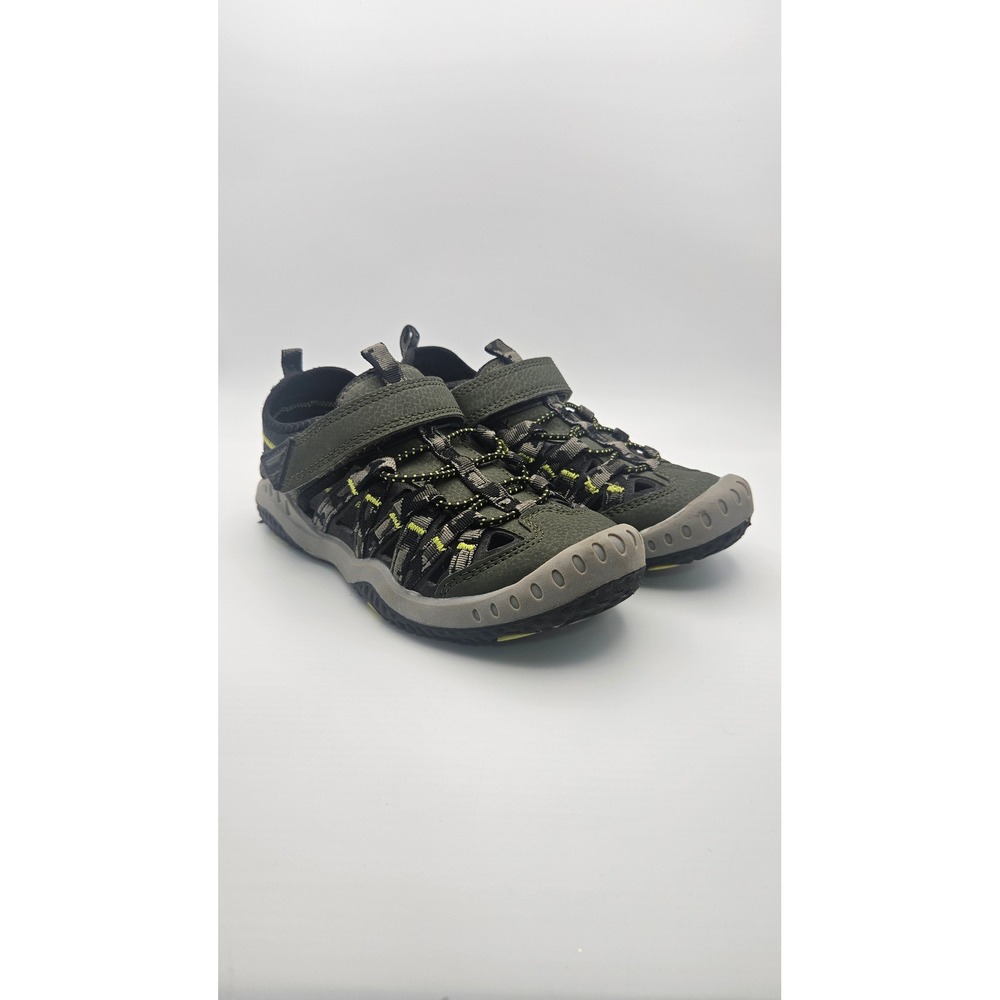 Highland Creek Fisher Kids Olive Green Outdoor Hiking Sandals Size 13 Boys Shoes